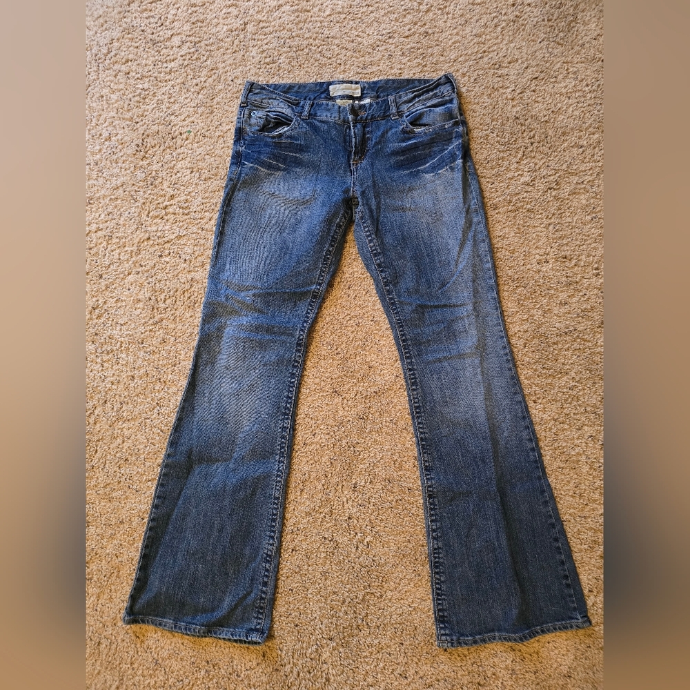 Maurices Blue Flare & Wide Leg Jeans